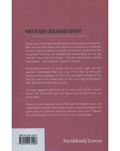 Wat is een geslaagd leven?