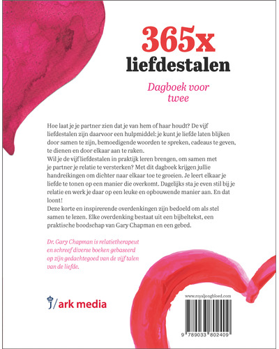 365 x liefdestalen - Dagboek voor 2