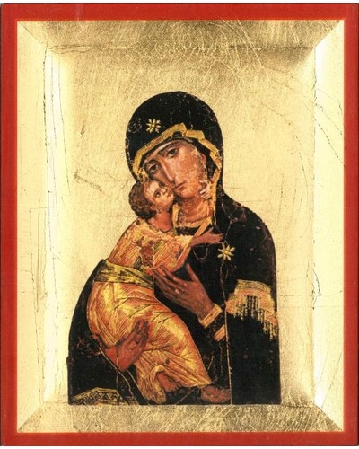Bel-Art - Icône Notre-Dame de Vladimir 19x15 cm