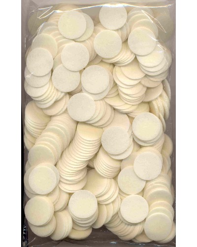 Hosts white - 30mm - 250 pieces