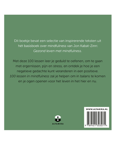 100 Lessen in mindfulness