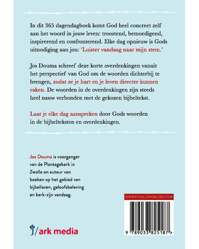 Luister vandaag naar mijn stem