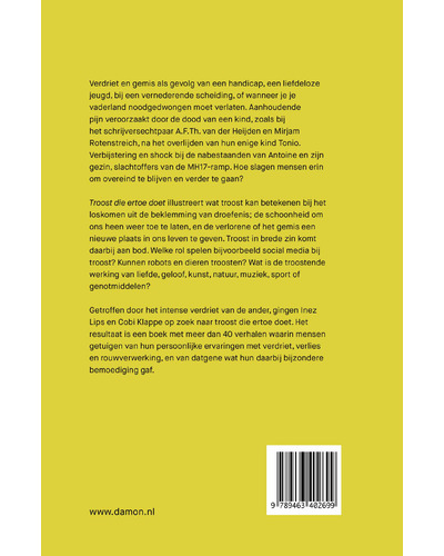 Troost die ertoe doet