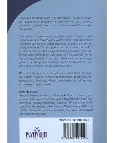 Beter slapen - Met 3 oefeningen op CD