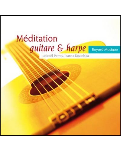 CD Méditation Guitare & harpe