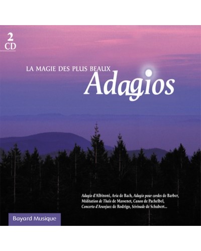 CD La magie des plus beaux adagios vol 1 - 2CD