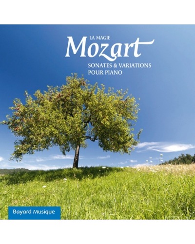 CD La magie Mozart sonates et variations piano