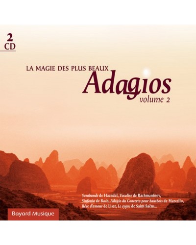 CD La magie des plus beaux adagios vol 2 - 2CD