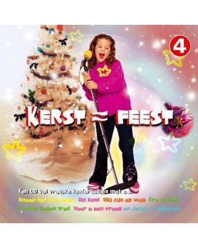 CD Kerst = Feest - Vrolijke kinderliedjes 4