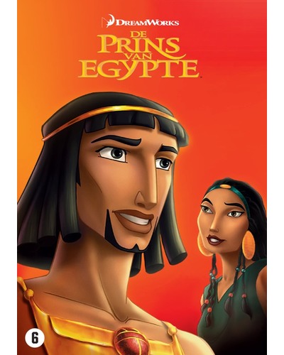 DVD De prins van Egypte
