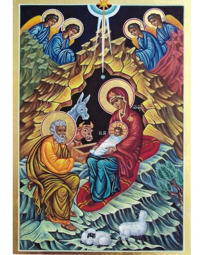 Kaart Beuron - 8003D Geboorte van Christus