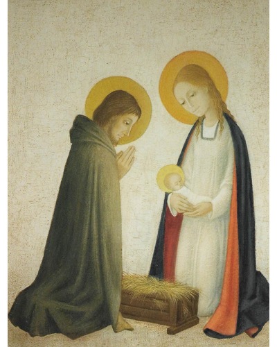 Carte Bradi Barth - 06D Noël (crèche vide)