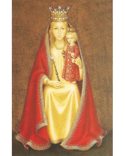 Card Bradi Barth - NC Mary with child (crowned)