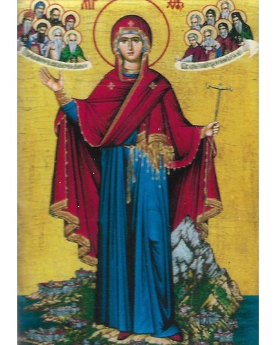 Bel-Art - Magneet ikoon Maria met apostelen