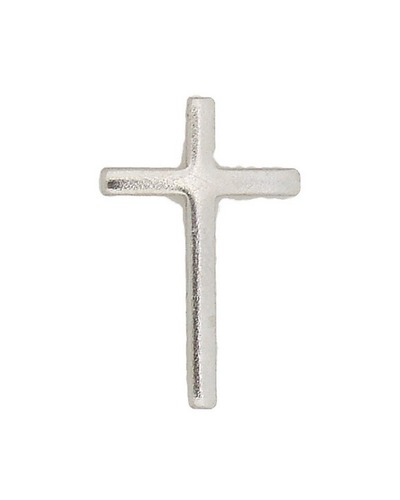 Bel-Art - Pin Priesterkruis metaal lang