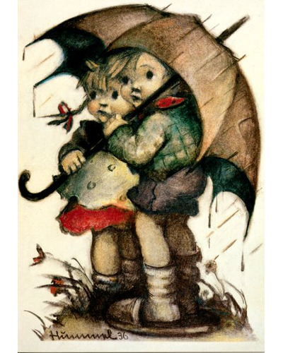 Card FinkVerlag - FD288 Dog's weather