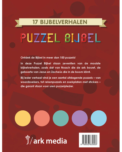 Puzzelbijbel - 17 bijbelverhalen 100 puzzels