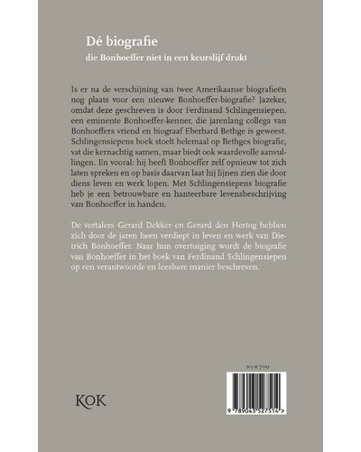 Biografie Dietrich Bonhoeffer 1906-1945