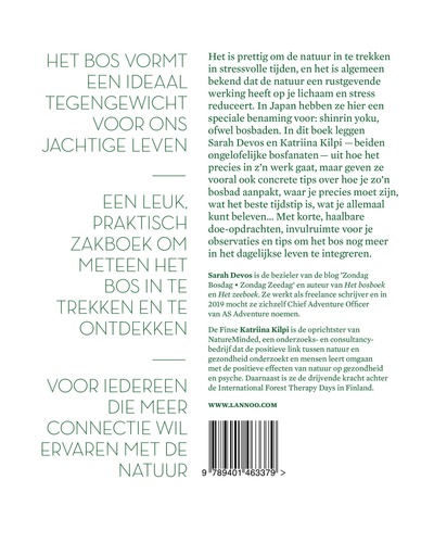 Zakboek voor het bos baden