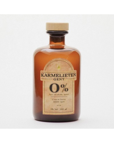 Karmelieten Gin 0% alcohol (500 ml)