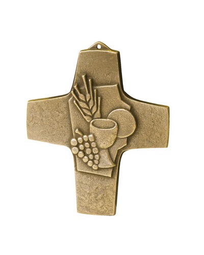 Butzon - 2-142147 Cross bronze 10 x 8 cm