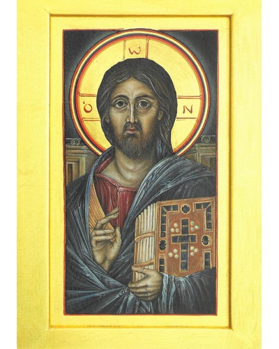 Kaart Beuron - 8348D Christus Pantocrator Gisella