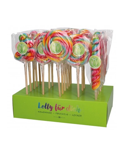 Butzon - 2-518127 Lollipop rainbow "spiral"