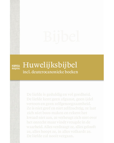 Bijbel - Huwelijksbijbel NBV21