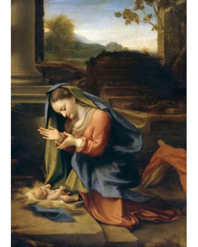 Kaart Beuron - 7380 Maria met het Christuskind