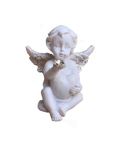 Bel-art - Engel met hart 4 cm