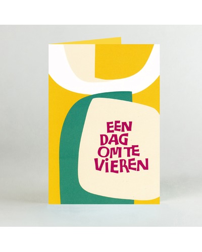 Kaart Symposion - Een dag om te vieren