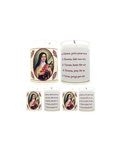 Bel-Art - Set 4 kaarsjes Theresia van Lisieux