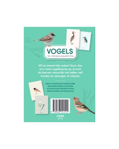 Coffret à cartes Oiseaux