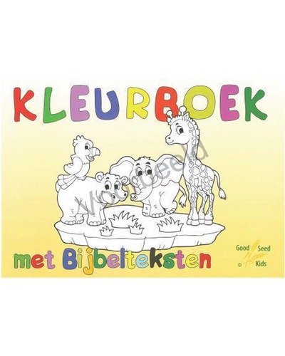 Kleurboek met bijbelteksten