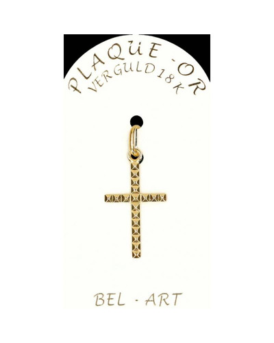 Bel-Art - Kruisje verguld goud 20 x 13 mm