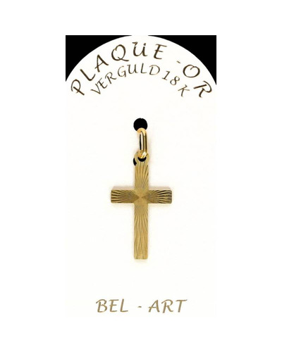 Bel-Art - Kruisje verguld goud 20 x 13 mm