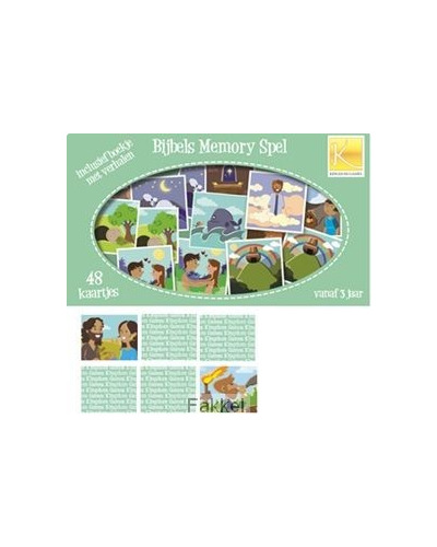 CBC - Bijbels Memory Spel - 48 kaartjes