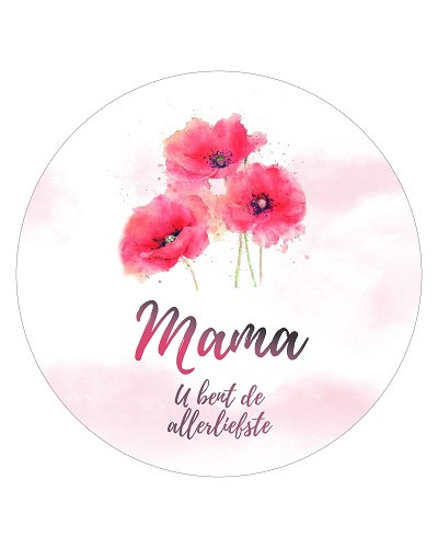 Baaijlight - Muurcirkel Mama allerliefste 25 cm