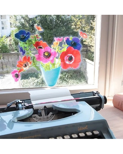 Symposion - Raamornament anemoon Symposion - Raamornament anemoon