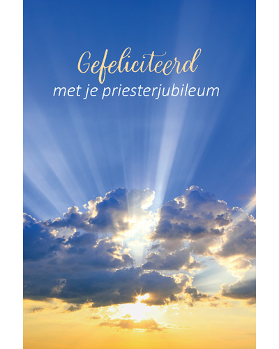 Kaart UM - DYR22/3 Priesterjubileum