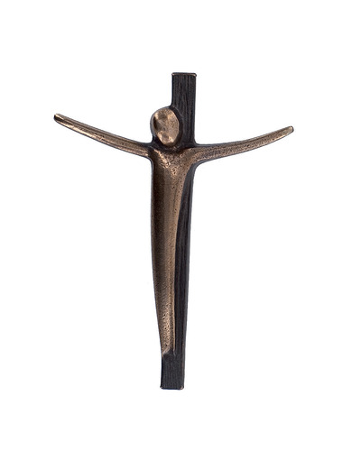 Butzon - 2-143685 Bronze cross with corpus