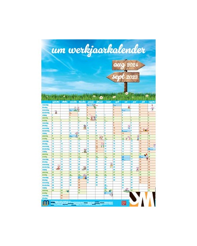 Muurkranten - werkjaarkalender