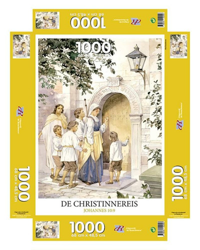 CBC - De christinnereis Jo 10:9 1000 stukken