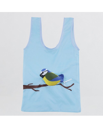 Symposion - Folding bag blue tit