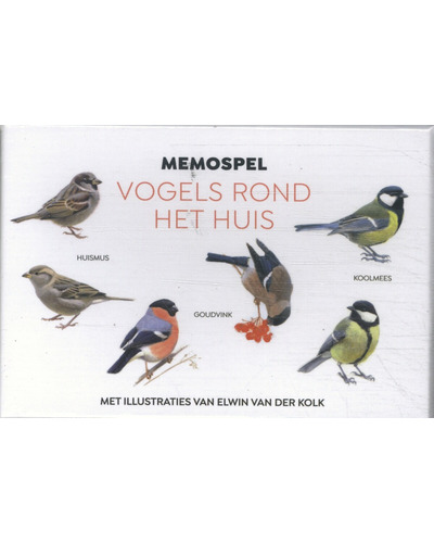 Memospel - Vogels rond het huis