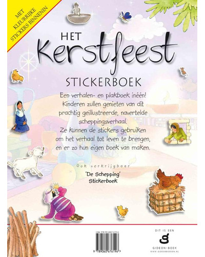 Het Kerstfeest stickerboek