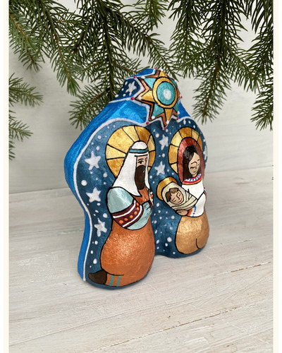Koza - Groupe de sculptures de Noël
