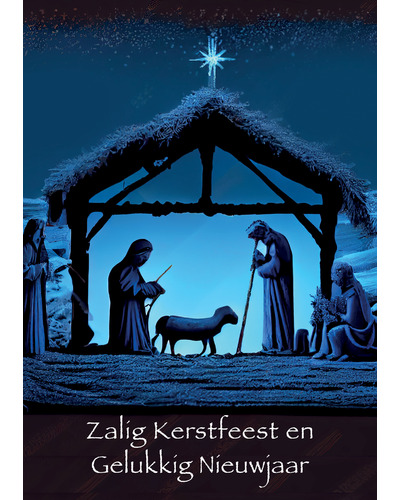 Kaart Karmel - C12 Zalig Kerstfeest