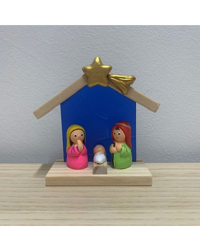 La Com - EL461 Christmas crib pink/green