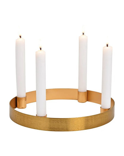 Wurm - Adventskrans met ivoorkleurige kaarsen